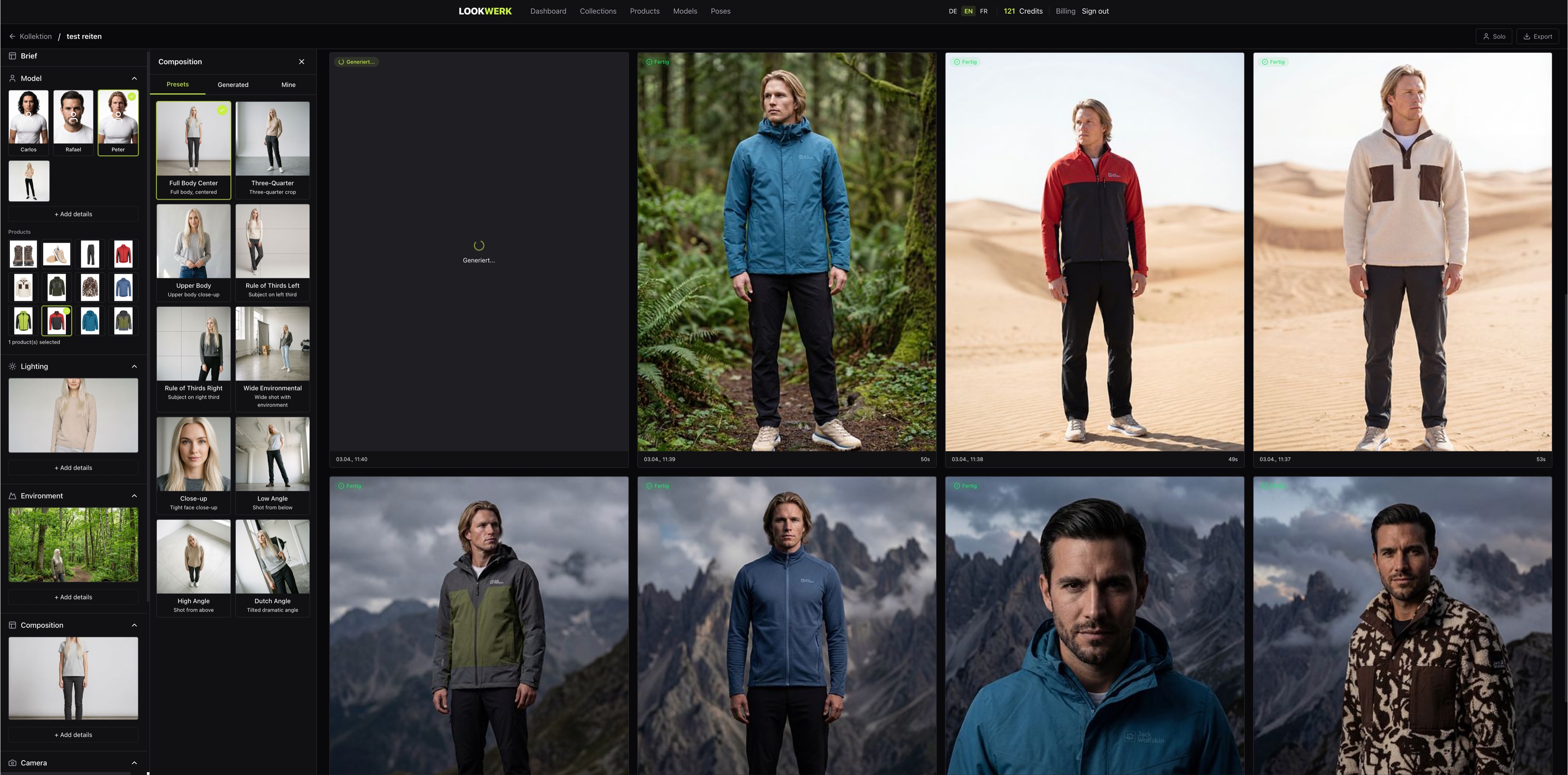 Campaign Module for Editorial Shoots