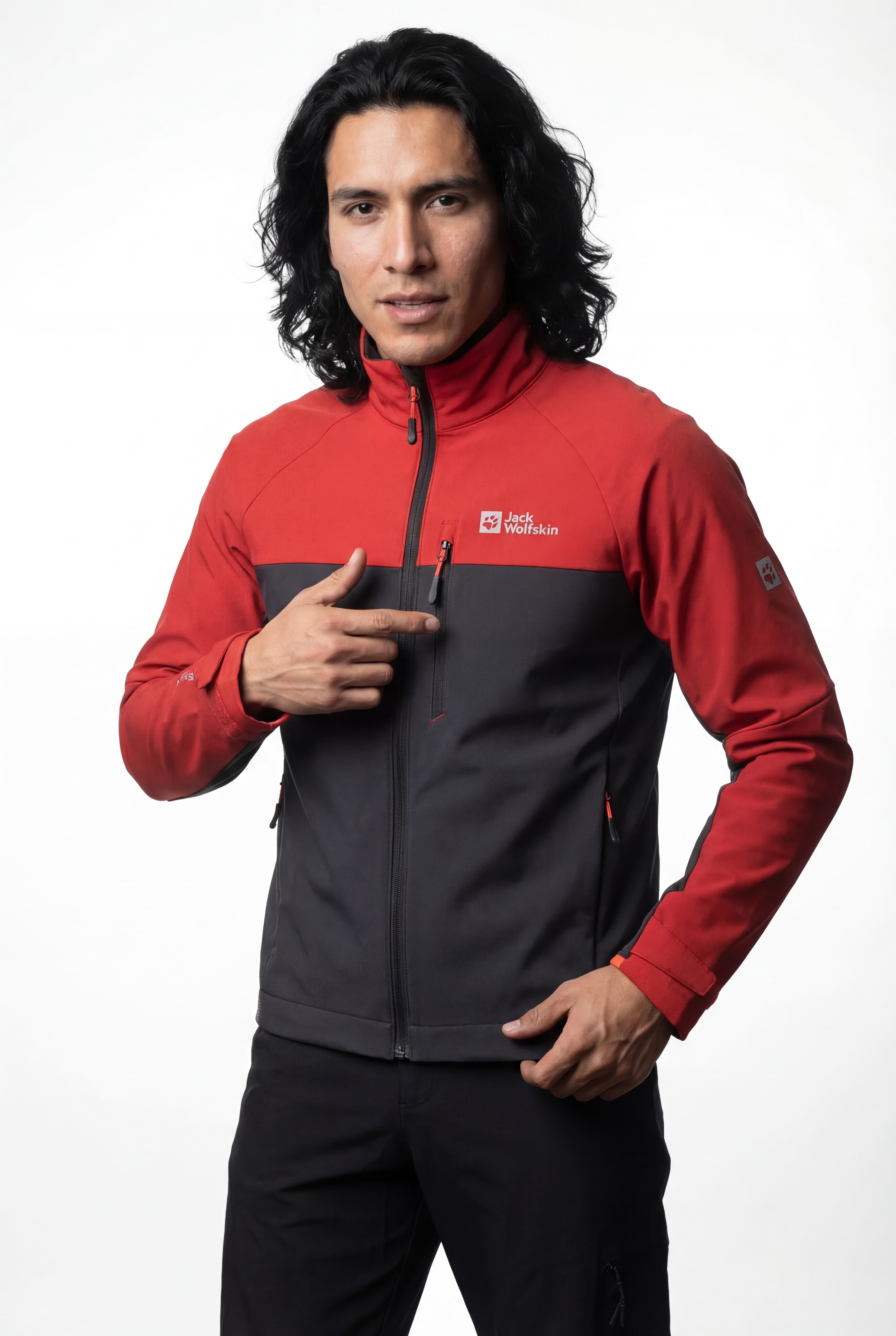 AI-generated model – hiking jacket