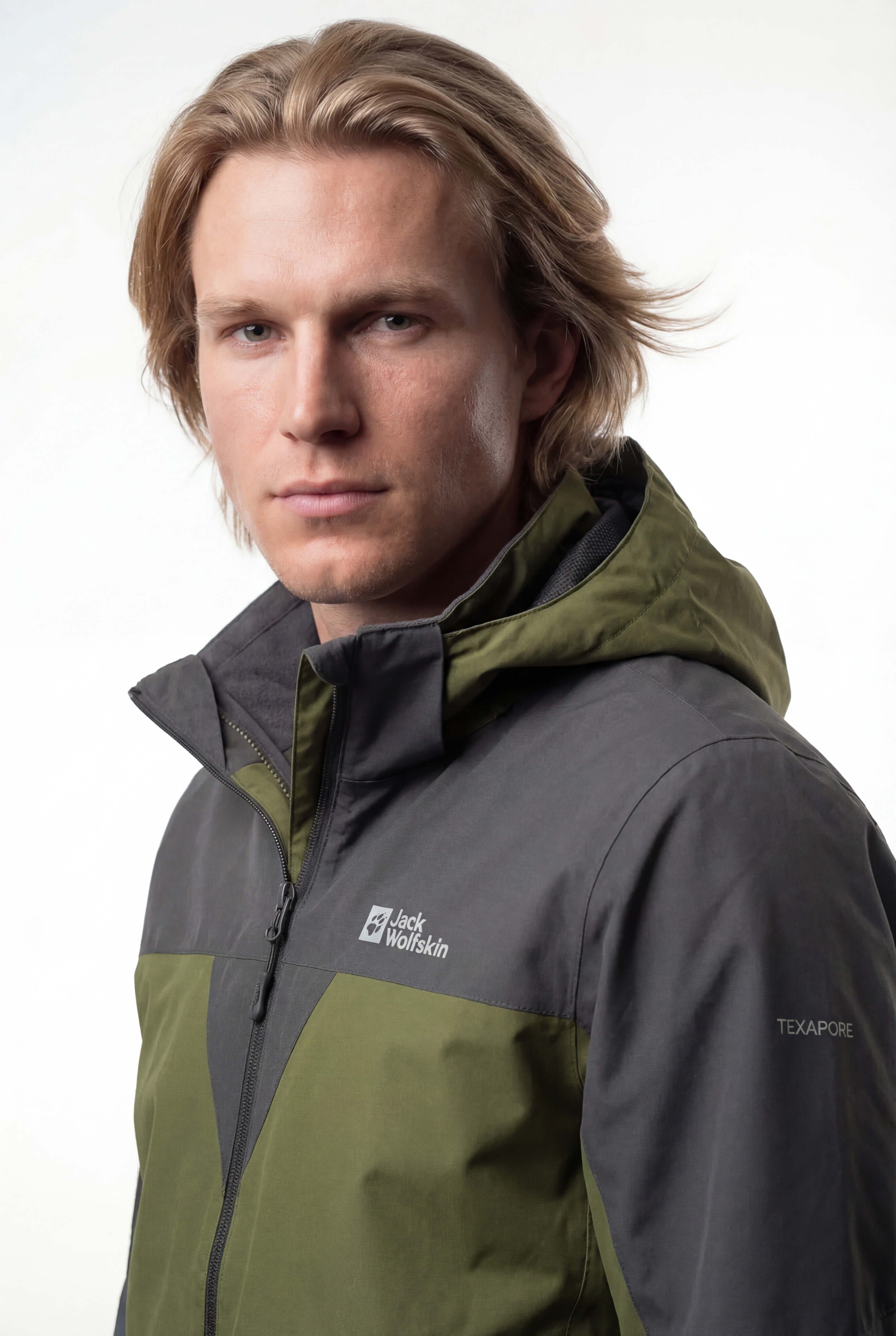 AI-generated model – winter jacket