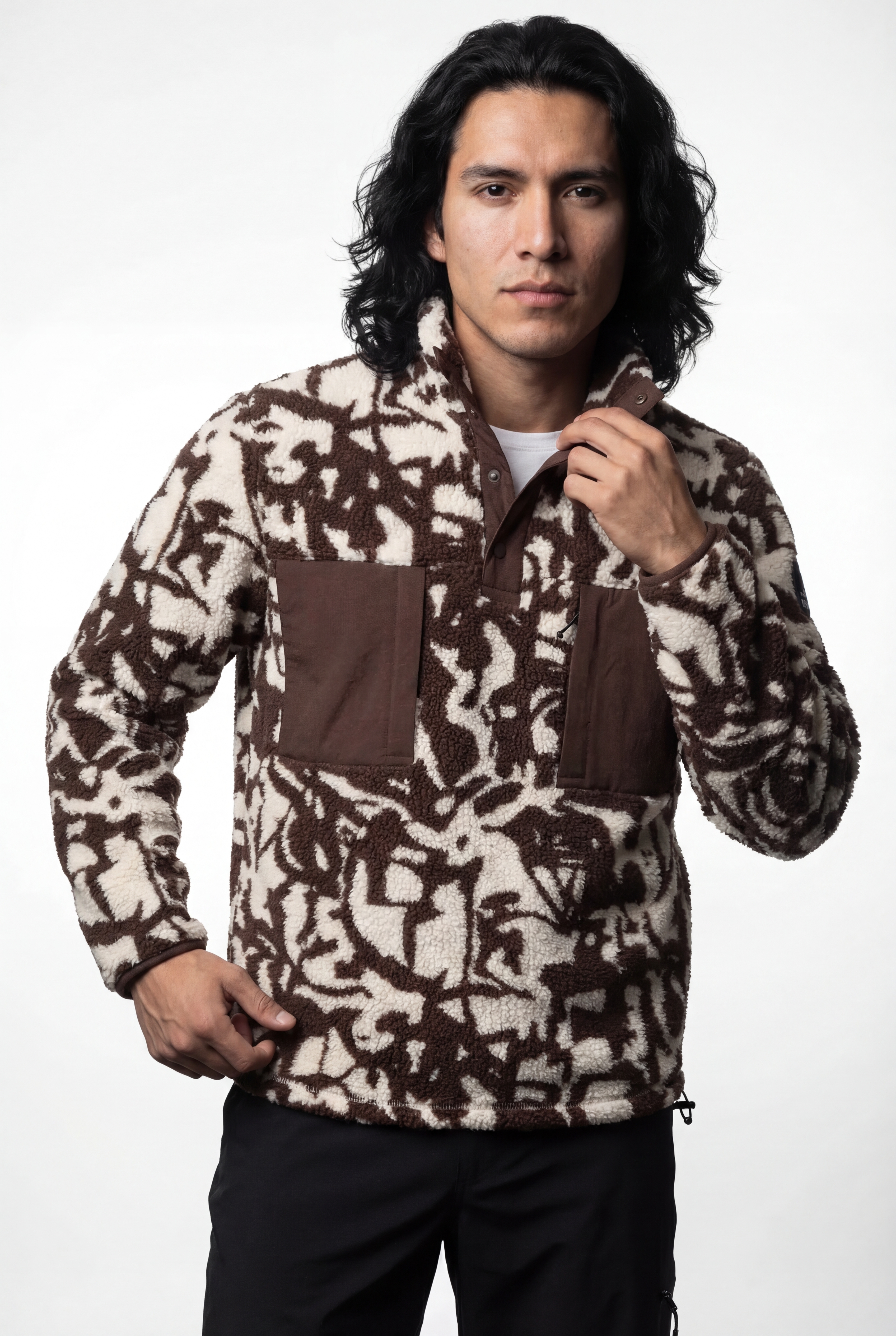 AI-generated model – shell jacket